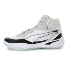 Puma Hallen-Indoorschuhe Playmaker Pro Mid weiss Herren